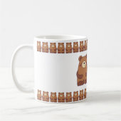 Conception de tasse d'alphabet amusant BisforBear (Gauche)
