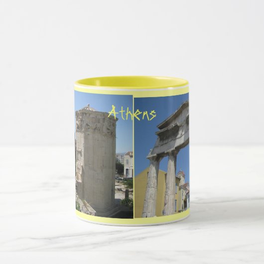 Conception de tasse d'Athènes Grèce (Centre)