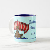 Conception de tasse de bateau de Viking (Devant gauche)