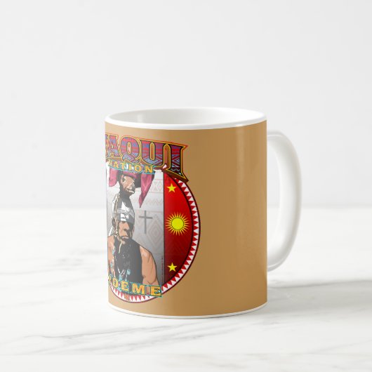 Conception de tasse de café de Yoeme de nation de (Devant droit)