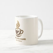 Conception de tasse de café ouverture de café modi (Devant droit)