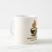 Conception de tasse de café ouverture de café modi (Devant gauche)