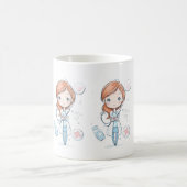Conception de tasse de docteur Chibi mignon (Centre)
