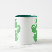 Conception de tasse d'empreinte de patte (Centre)