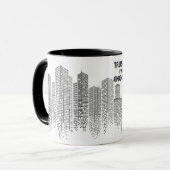 Conception de tasse d'ingénieur (Devant gauche)