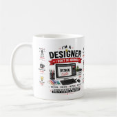 Conception de tasse drôle pour designer | Café pou (Gauche)