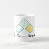 Conception de tasse médicale en capsule (Centre)