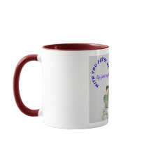 Conception de tasse pour amoureux romantiques