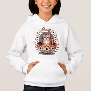 Conception de tasse pour chat cosy