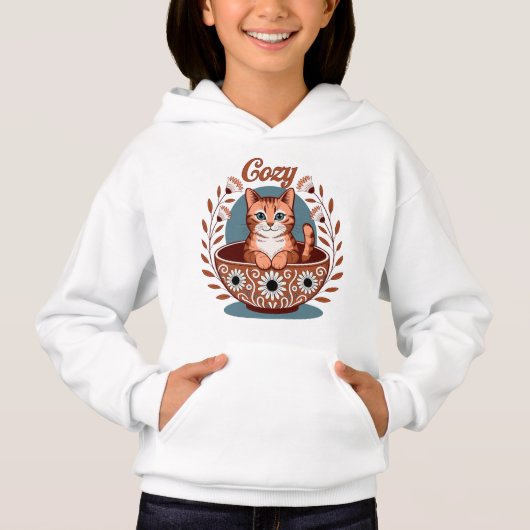 Conception de tasse pour chat cosy (Devant)