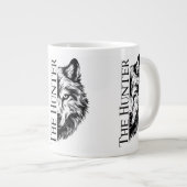 Conception de tasse The Hunter Wolf (Devant droit)