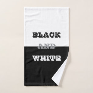 Conception de texte noir gris blanc et de couleurs