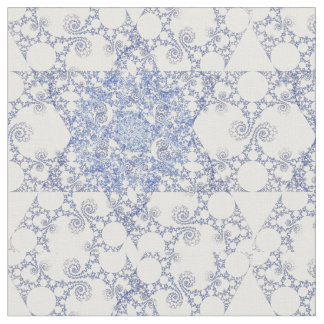 Conception de tissu de flocon de neige d'étoile de