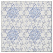 Conception de tissu de flocon de neige d'étoile de (Échantillon)