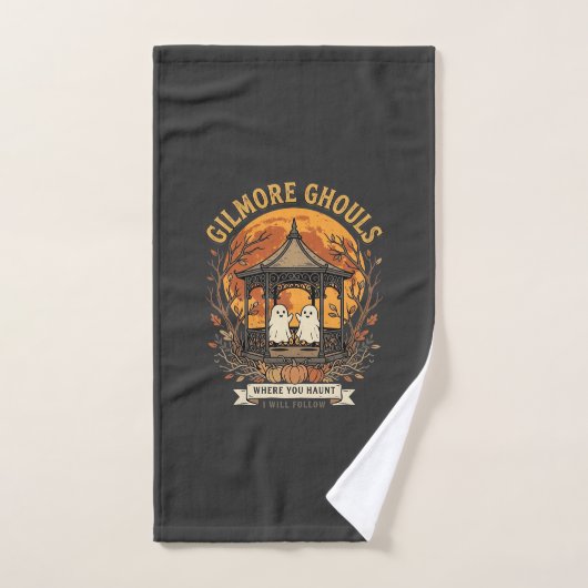 Conception de tonnelle fantôme Halloween Gilmore G (Serviette à main)