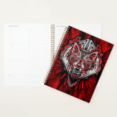 Conception de totem tribal Haida Loup (Devant avec enveloppe)