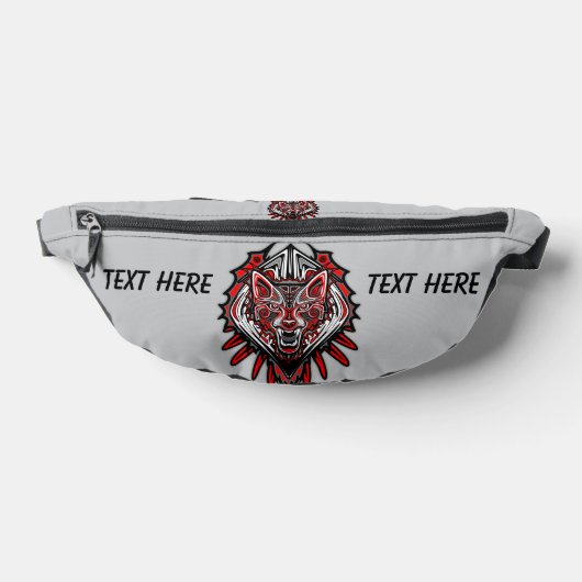 Conception de totem tribal Haida Loup (Poser)