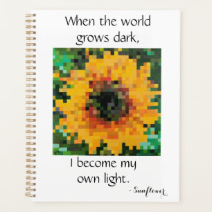 Conception de tournesol lumineux