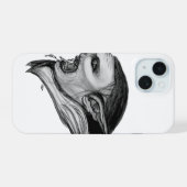 Conception de troll noir et blanc (Verso Horizontal)