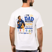 Conception de Tshirt Super Papa - Fête des Pères (Dos)