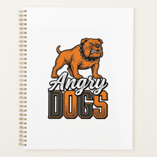 Conception de typographie Bulldog vintage Angry Do