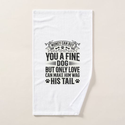 Conception de typographie de citation d'amant de c (Serviette à main)