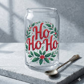 Conception de typographie de couronne de Noël Ho H