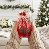 Conception de typographie de couronne de Noël Ho H
