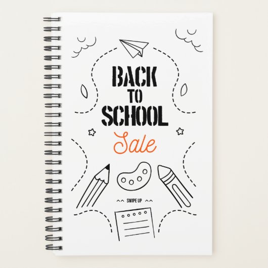 Conception de typographie de rentrée scolaire (Devant)