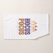 Conception de typographie Halloween Hocus Pocus vi (Serviette à main)