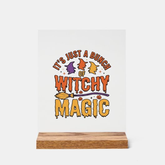 Conception de typographie Halloween magique ensorc (Recto)
