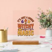 Conception de typographie Halloween magique ensorc (Mariage)