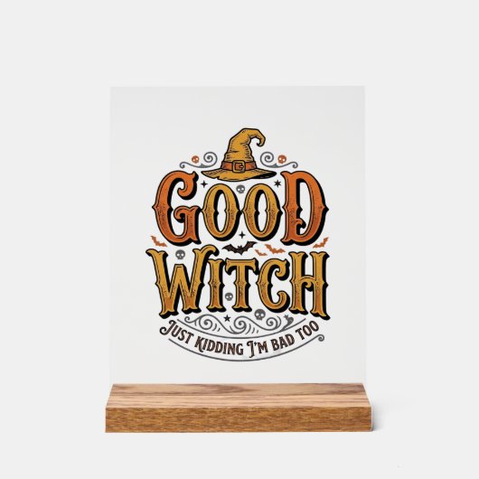 Conception de typographie Halloween sorcière genti (Recto)
