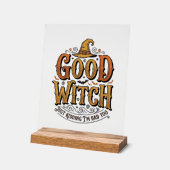 Conception de typographie Halloween sorcière genti (Angle)