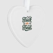Conception de typographie Halloween Trick Or Treat (devant)