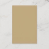 Conception de V, Cartes de Visiteur (Dos)