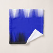 Conception de vague bleu (Gant de toilette)