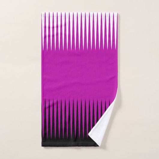 Conception de vague rose (Serviette à main)