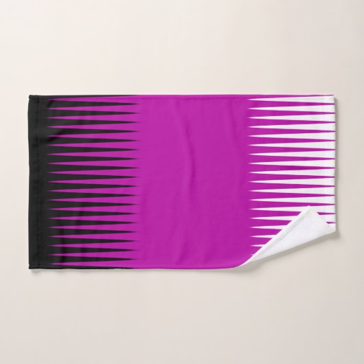 Conception de vague rose (Serviette à main)