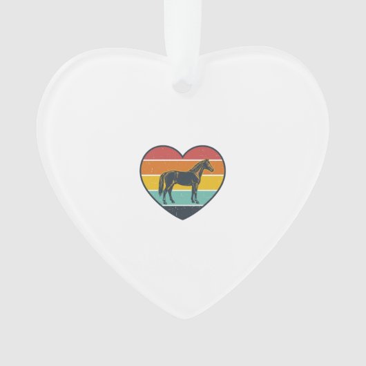 Conception de vecteur de cheval de coeur de couche (devant)