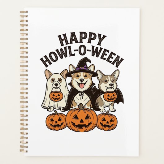 Conception de vecteur de chien de Halloween de Cor (Devant)