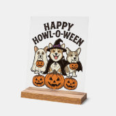 Conception de vecteur de chien de Halloween de Cor (Angle)