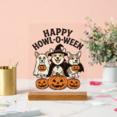 Conception de vecteur de chien de Halloween de Cor (Mariage)