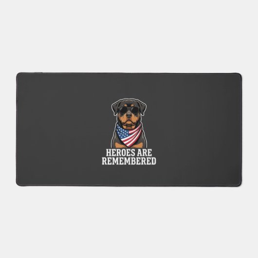 Conception de vecteur de chien héros Rottweiler pa (Recto)
