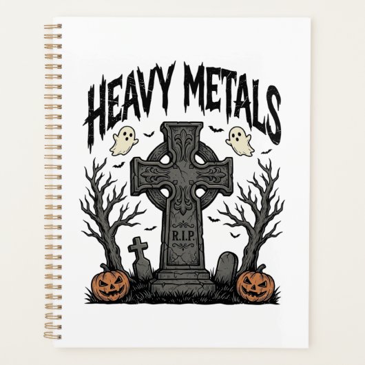 Conception de vecteur de cimetière d'Halloween de (Devant)