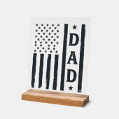 Conception de vecteur de drapeau américain de papa (Angle)