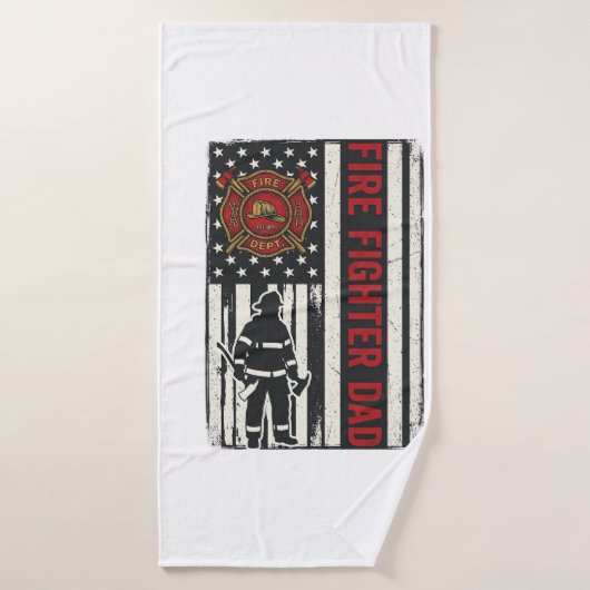Conception de vecteur de drapeau en détresse de pa (Serviette de bain)