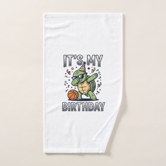 Conception de vecteur de fête d'anniversaire de ba (Serviette à main)