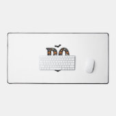 Conception de vecteur de gribouillis de Halloween (Clavier et souris)