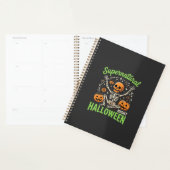 Conception de vecteur de Halloween de squelette su (Devant avec enveloppe)
